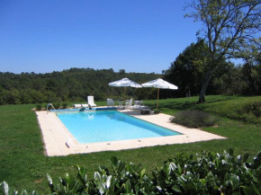 Charming private holiday home with private tennis court and pool near Cazals